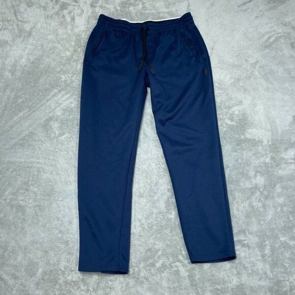 Spyder Active Navy Blue Jogger Track Pants Men’s L Elastic Waistband a1094 - Picture 1 of 6